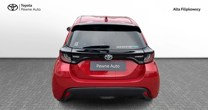 Toyota Yaris cena 88900 przebieg: 38723, rok produkcji 2022 z Koluszki małe 254